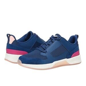 Vionic Womens Fearless Sneaker Comfort Support Blue Berry Low Top